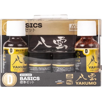 GSI/Gunze Mr. Weahthering Color Paint – Yakumo patinovací set základní barvy