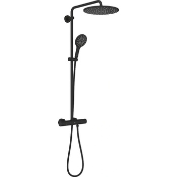 GROHE Rainshower SmartActive 310 душ система с термостат, цвят phantom black (22119KF0)