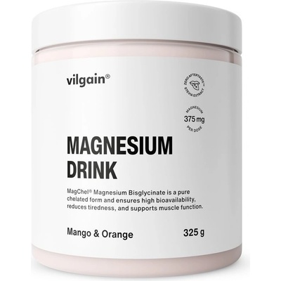 Vilgain Magnesium Drink Mango a pomaranč 325 g