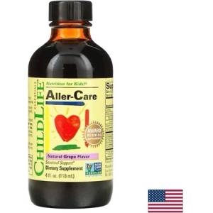 ChildLife Aller-Care - Подкрепа при алергии при деца, 118 ml, CHILD LIFE - USA (10450 CHLD)