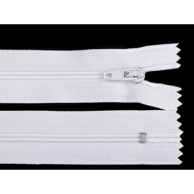 Spirálový zip No 3 délka 14 cm autolock Varianta: 101 bílá, Balení: 1 ks