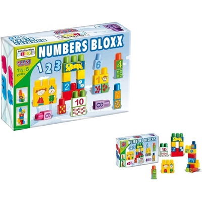 Maxi Bloks Stavebnica 34ks Učím sa