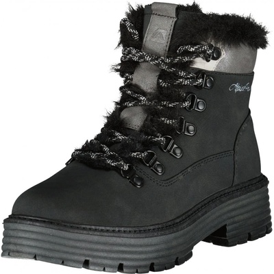 Alpine Pro dámské kotníkové boty semišové Duneta černá