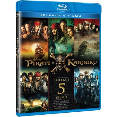 Piráti z Karibiku kolekce 1.-5. BD