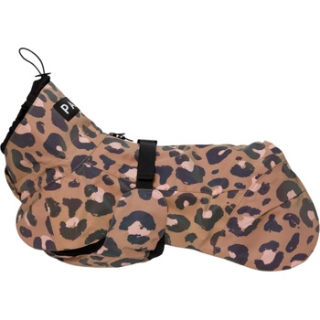 Image 1 of Paikka Visibility Lite дъждобран за куче, 40 см, кафяв леопард (1041005)