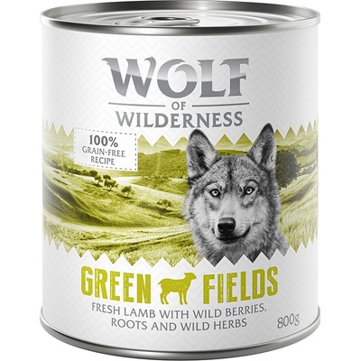 Wolf of Wilderness Adult Single Protein Strong Lands bravčové 24 x 800 g