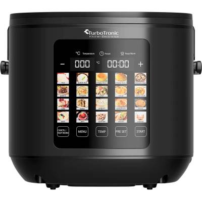 Мултикукър TurboTronic CookMaster (TT-DMC23), 20в1, 860W, 5 литра, Керамично покритие, LED тъч (TT-DMC23)