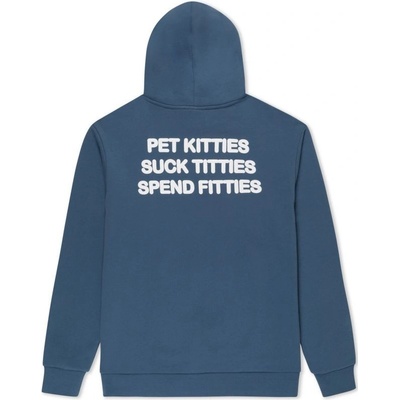 Ripndip mikina PET KITTIES Hoodie modrá