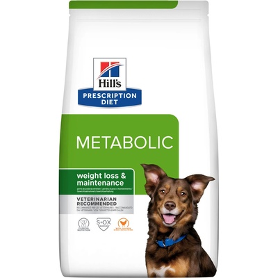 Hill's Prescription Diet Metabolic Regulácia hmotnosti granule pre psov 4 kg
