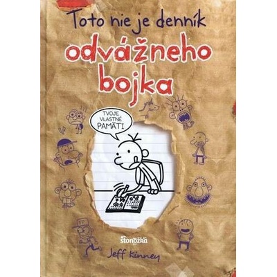 Toto nie je denník odvážneho bojka: Tvoje vlastné pamäti