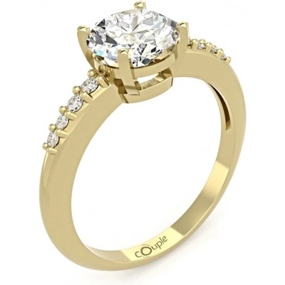 Couple prsten Joyce žluté zlato se zirkony 585 66 1 0264.0Z00.0.60.001