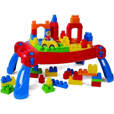 Mega Bloks Skladací hrací stôl s kockami
