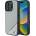 BMW M Perforated Tricolor Line MagSafe калъф за iPhone 16 Pro - сив (3666339323905)