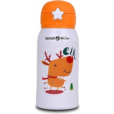 Nava termohrnek 500 ml white pro děti We Care