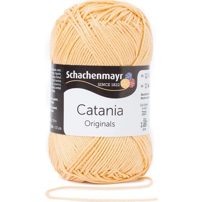 Schachenmayr Příze Catania 206 okrově žlutá