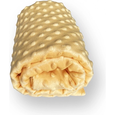 GADEO Deka MINKY DOTS meruňková
