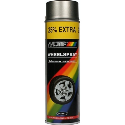 MOTIP Lak na disky kol 500 ml ocelový