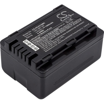 Cameron Sino Батерия за Panasonic HC-V210 (еквивалент на VW-VBT190), 1500mAh (CS-HCV210MC)