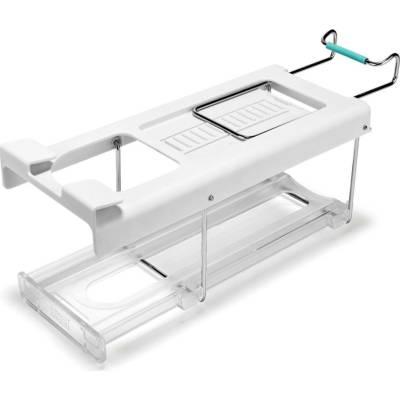 Držák láhve do lednice FRIDGESTORE 8500005 27 cm, bílá, plast, Joseph Joseph