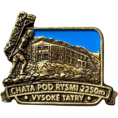 Vysoké Tatry Magnetka Chata pod Rysmi - Handmade