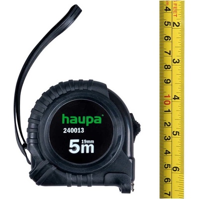Haupa 240013 Pásmo měřící s dvojitou stupnicí 5 m