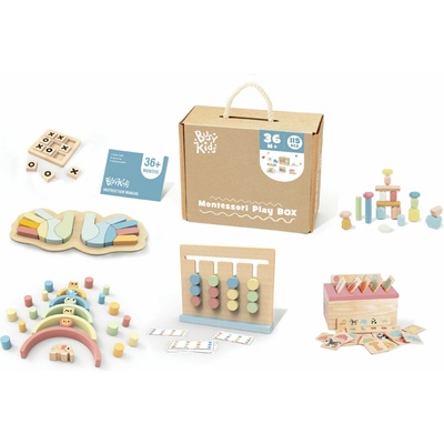 BusyKids Montessori Edukační box pro děti 36 + měsíců – Zbozi.Blesk.cz