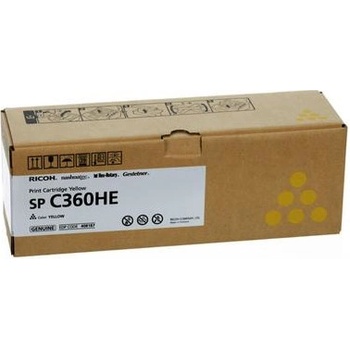 Ricoh Тонер, Ricoh 408187, Gelb, за SP C360HE, 5 000 страници (408187)