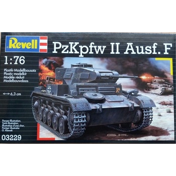 Revell Германски танк от Втората световна война PzKpfw II Ausf. F - сглобяем модел