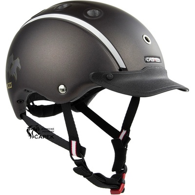 Casco Přilba CHOICE MATT METALIC Hnědá – Zboží Dáma