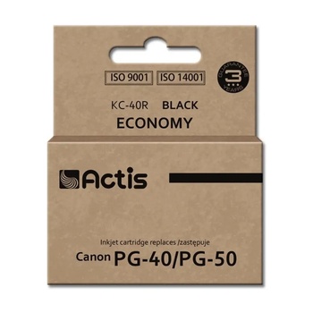 Compatible Мастило Actis KC-40R (заместител за Canon PG-40/PG-50, стандартно, 25 ml, черно) (KC-40R)