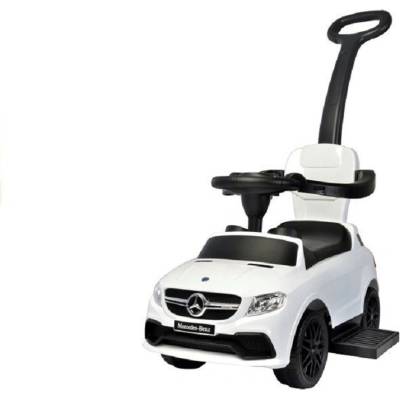 LeanToys Mercedes s pěchovadlem bílé