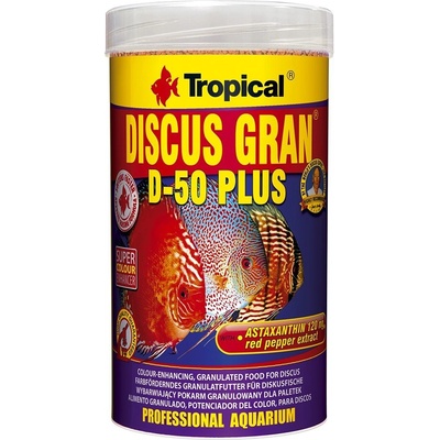 Tropical Discus Gran D-50 Plus 1 l, 550 g