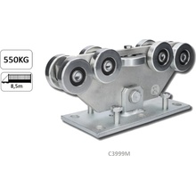 Vozík MEDIO do 550 kg, pevný, profil 98 x 98 mm