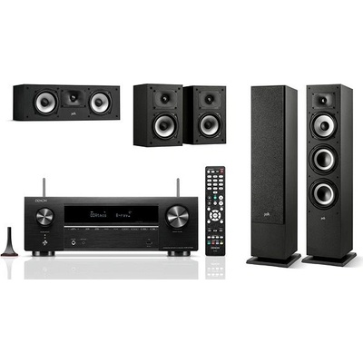 Denon AVR-X1700H + Polk Monitor XT60 (pár) + Polk Monitor XT15 + Polk Monitor XT30