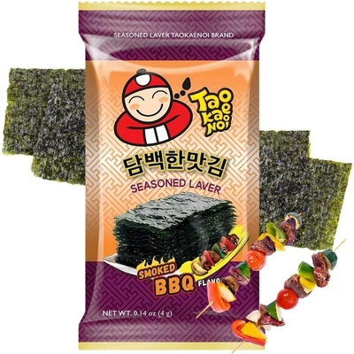 Tao Kae Noi Laver Smoked BBQ Seaweed 4 g