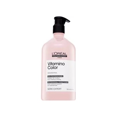 L'Oréal Série Expert Vitamino Color Resveratrol Conditioner подхранващ балсам За блясък и защита на боядисаната коса 750 ml