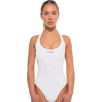 GymBeam dámské body Flow White