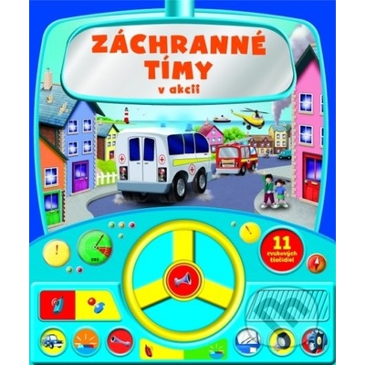 Záchranné tímy v akcii - zvuková knižka s volantom - Books Igloo