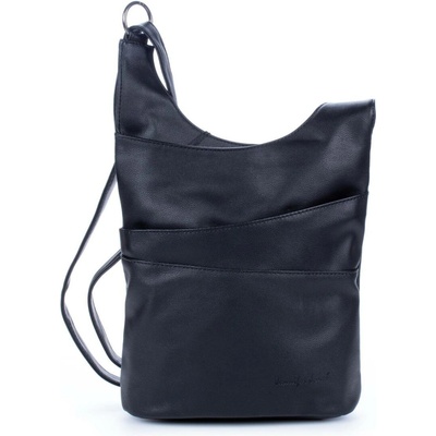 Jennifer Jones Stylová kabelka přes rameno crossbody 3146 černá