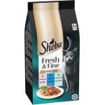 Sheba Fresh & Fine консерви за котки, пиле, пъстърва и сьомга 6 x 50 г