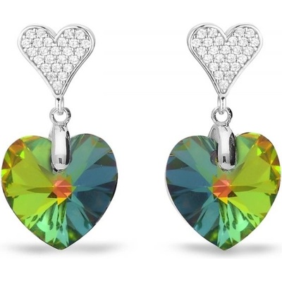 Spark se Swarovski Elements Spirit KCN622814VM Vitrail Medium zelené