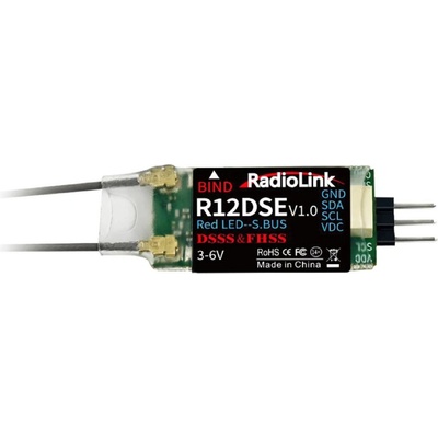 RadioLink prijímač R12DSE
