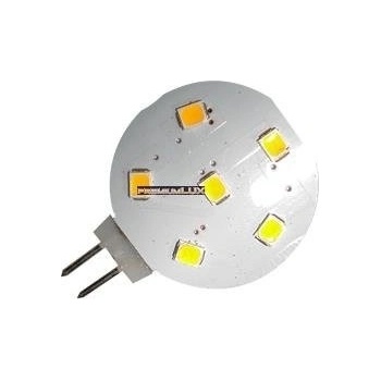PremiumLED LED žárovka 1W 6x2835 G4 100lm studená bílá