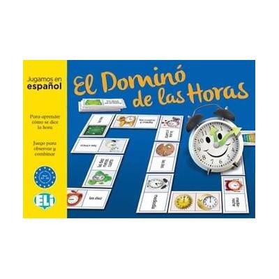 Gra językowa Hiszpański El Domino de las horas. Wydawnictwo ELI