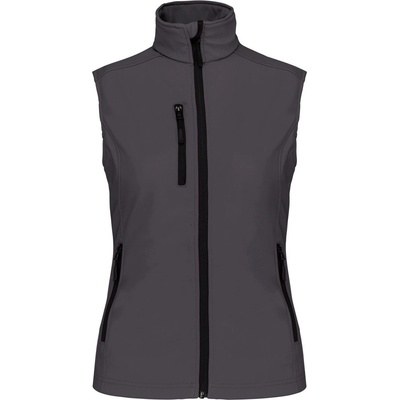 Kariban k404 / Дамски софтшел елек - титанов 4xl (20k40449314)
