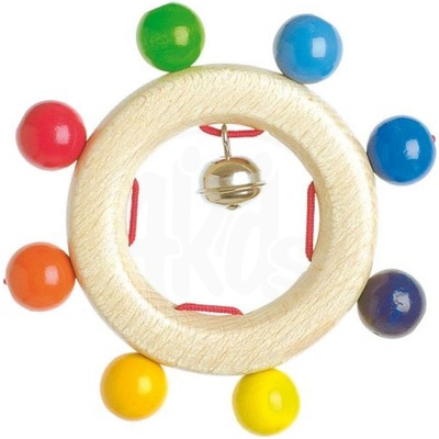 Goki do ruky duha s rolničkou