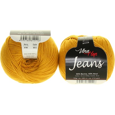 Vlna Hep Jeans hořčicová 8190