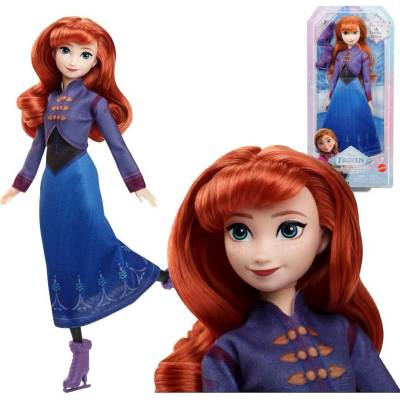 Mattel Ledové království Anna na Bruslích JBG54