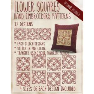 Flower Squares Hand Embroidery Patterns | Stitchx Embroidery (ISBN: 9781532775307)