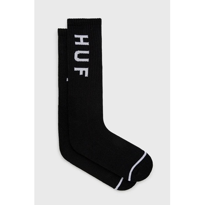 Huf Чорапи HUF в черно (sk00650)